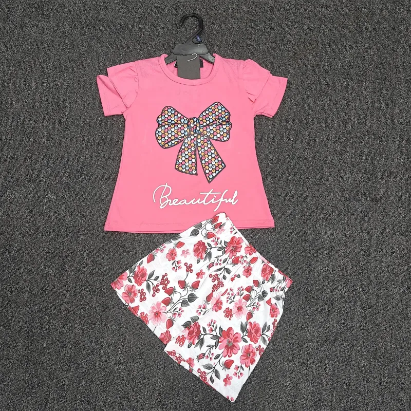 Girls T-Shirt Set Wholesale Bangladesh