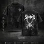 Mens Acid Wash Drop Shoulder Mixed Printed T-Shirt Wholesale Bangladesh
