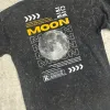 Mens Acid Wash Drop Shoulder Mixed Printed T-Shirt Wholesale Bangladesh