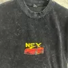 Mens Acid Wash Mixed Design Drop Shoulder T-Shirt Wholesale Bangladesh