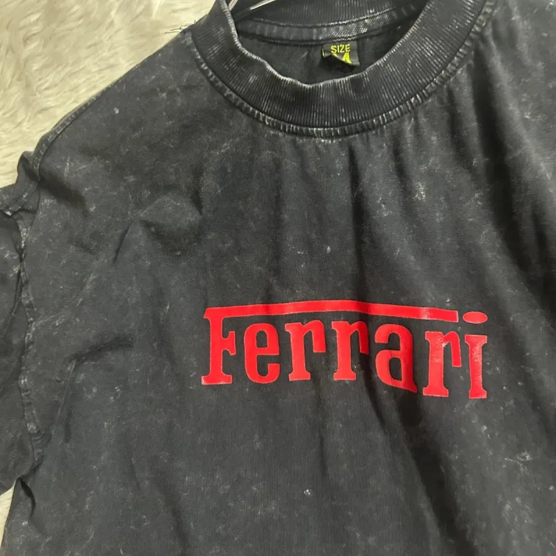 Mens Acid Wash Mixed Design Drop Shoulder T-Shirt Wholesale Bangladesh
