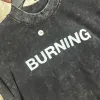 Mens Acid Wash Mixed Design Drop Shoulder T-Shirt Wholesale Bangladesh