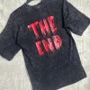 Mens Acid Wash Mixed Design Drop Shoulder T-Shirt Wholesale Bangladesh