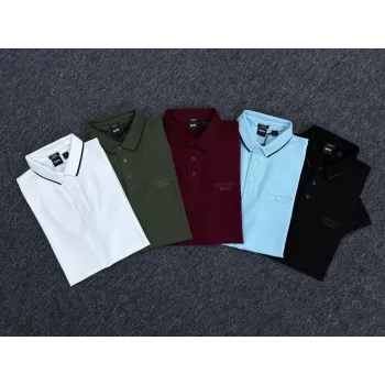 Boss Men's Export Oriented Premium Polo Shirt Wholesale Bangladesh