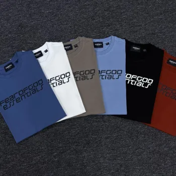 Fear Of God Men's Super Exclusive Semi Drop Shoulder T-Shirt Wholesale Bangladesh