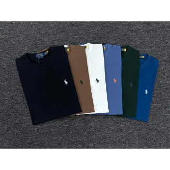 Ralph Lauren Men's Super Exclusive Semi Drop Shoulder T-Shirt Wholesale Bangladesh