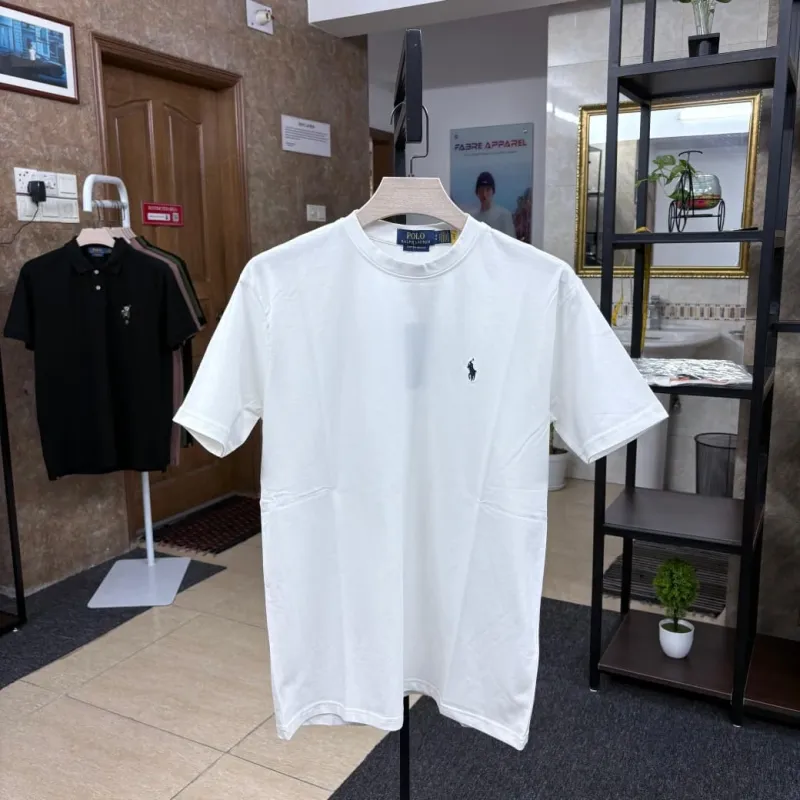 Ralph Lauren Men's Super Exclusive Semi Drop Shoulder T-Shirt Wholesale Bangladesh Ralph Lauren Men's Super Exclusive Semi Drop Shoulder T-Shirt Wholesale Bangladesh