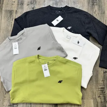 Men's Heavyweight 400 GSM Viscose-Blend Interlock Sweatshirt — Wholesale Bangladesh