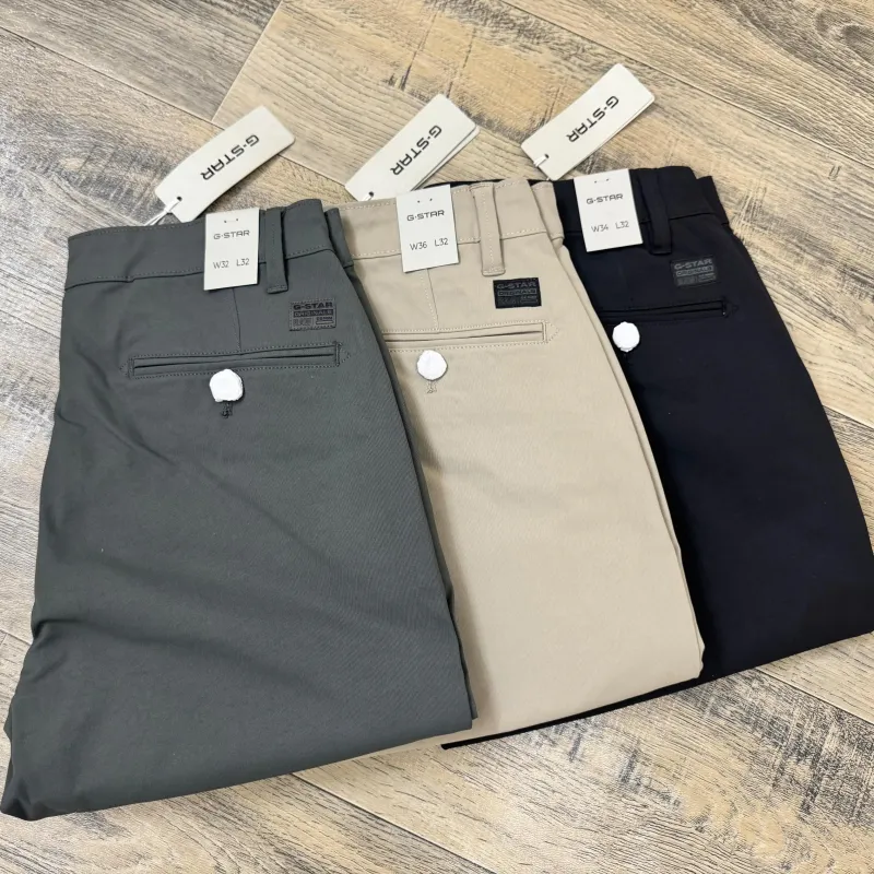 Men's Recycled-Blend Stretch Twill Chino Formal Long Pant — Wholesale Bangladesh