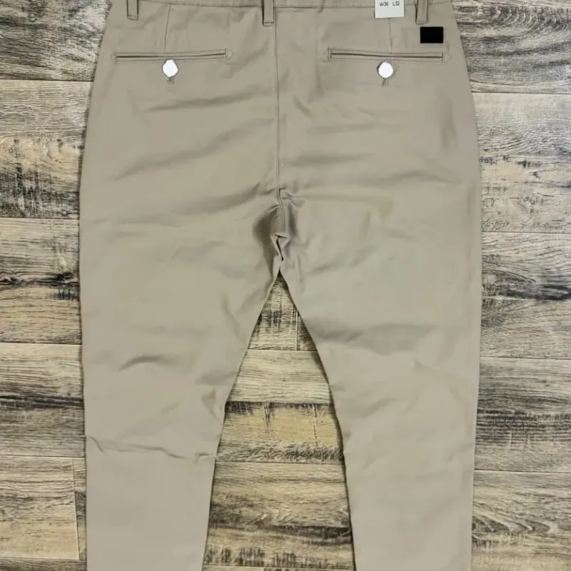 Men's Recycled-Blend Stretch Twill Chino Formal Long Pant — Wholesale Bangladesh