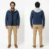 Men's Original Export Quality Cotton Twill Hooded Jacket — Wholesale Bangladesh