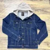 Men's Original Export Quality Cotton Twill Hooded Jacket — Wholesale Bangladesh