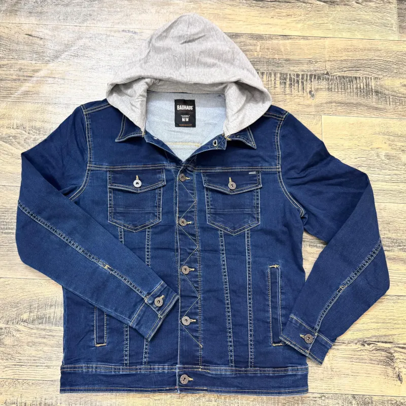 Men's Original Export Quality Cotton Twill Hooded Jacket — Wholesale Bangladesh