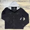Men's Original Export Quality Cotton Twill Hooded Jacket — Wholesale Bangladesh
