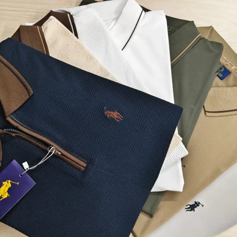 Men's Premium Chain Zipper Polo Shirt — Wholesale Bangladesh Men's Premium Chain Zipper Polo Shirt — Wholesale Bangladesh
