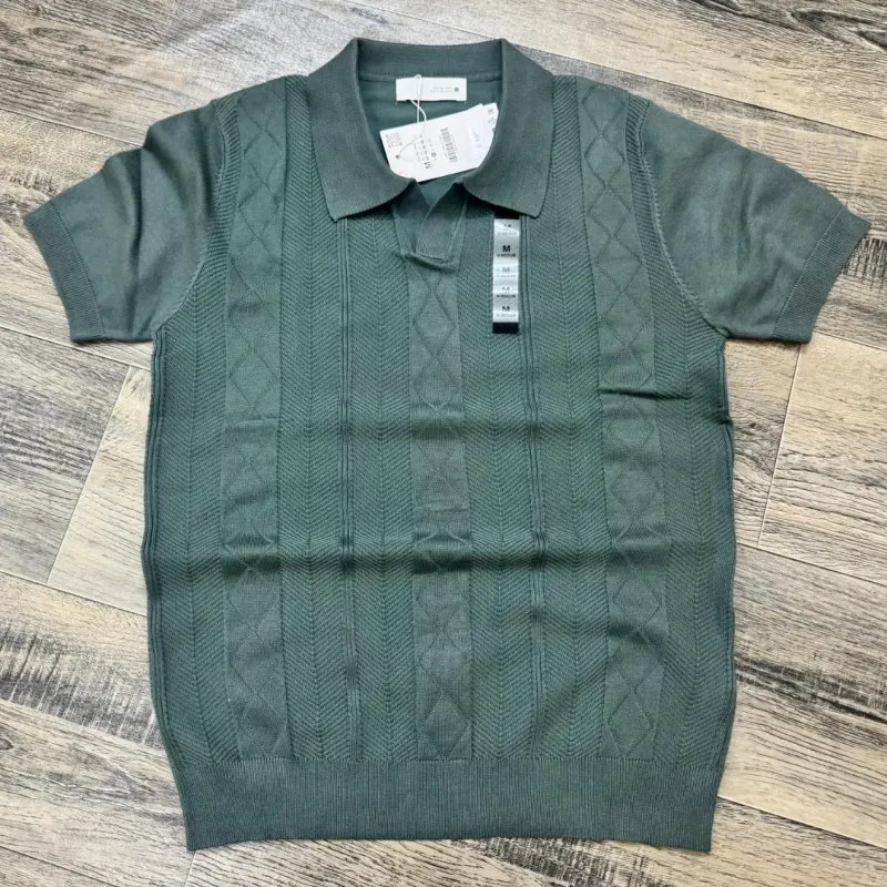 Men's 4-Gauge Sweater-Style Polo Shirt — Wholesale Bangladesh