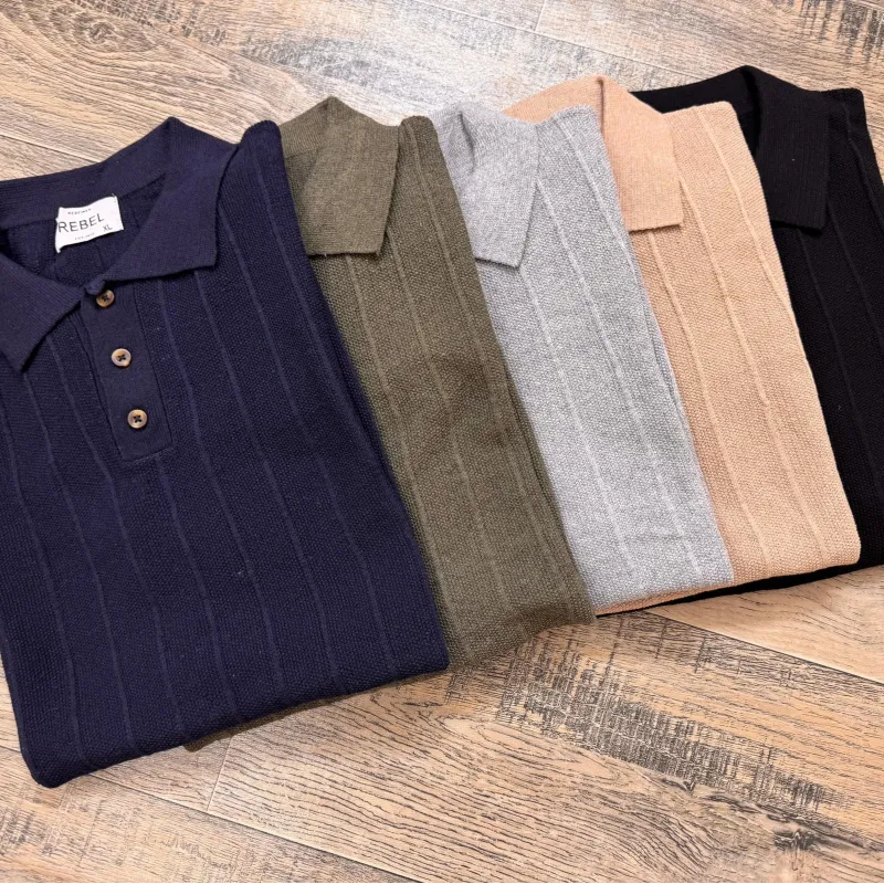 Men's Premium Multi-Colour Sweater Polo Shirt (10 Colours) — Wholesale Bangladesh