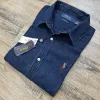 Men's Premium Denim Long Sleeve Shirt — Wholesale Bangladesh