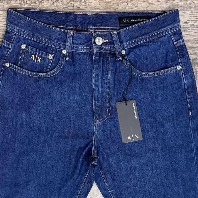 Men's Premium 5-Pocket Straight-Leg Cotton Jeans (3 Washes, Sizes 30–38) — Wholesale Bangladesh