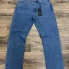 Men's Premium 5-Pocket Straight-Leg Cotton Jeans (3 Washes, Sizes 30–38) — Wholesale Bangladesh