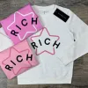 Boys' Premium Cotton Terry Sweatshirt (Pink, White, Rose — Sizes 8–12 Years) — Wholesale Bangladesh