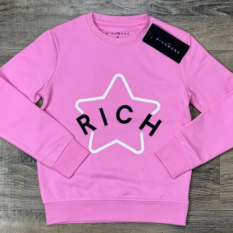 Boys' Premium Cotton Terry Sweatshirt (Pink, White, Rose — Sizes 8–12 Years) — Wholesale Bangladesh