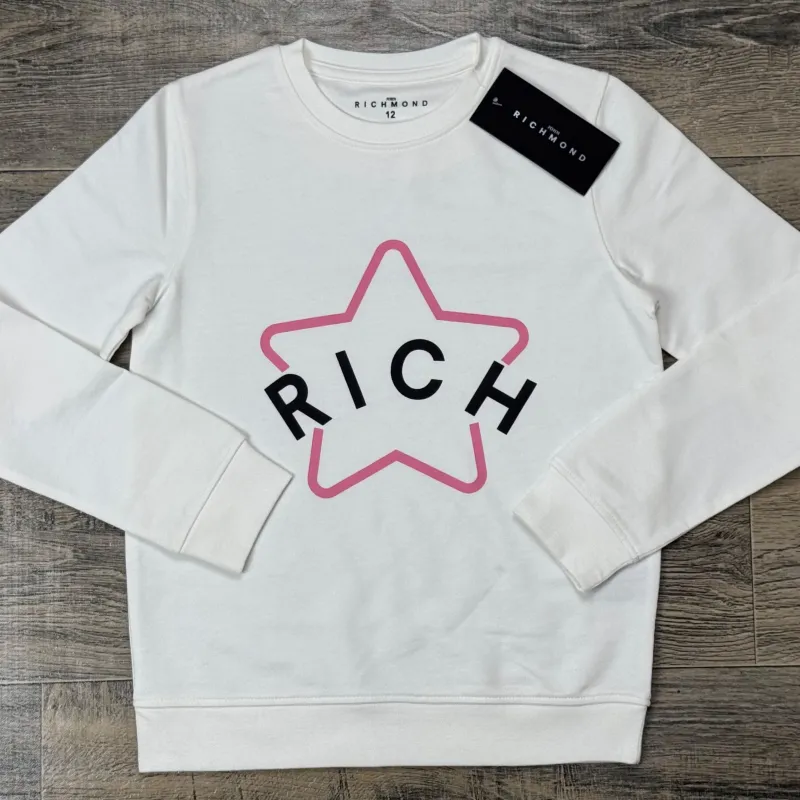 Boys' Premium Cotton Terry Sweatshirt (Pink, White, Rose — Sizes 8–12 Years) — Wholesale Bangladesh