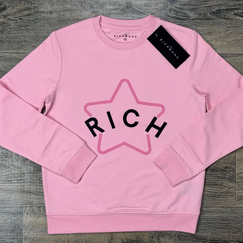 Boys' Premium Cotton Terry Sweatshirt (Pink, White, Rose — Sizes 8–12 Years) — Wholesale Bangladesh