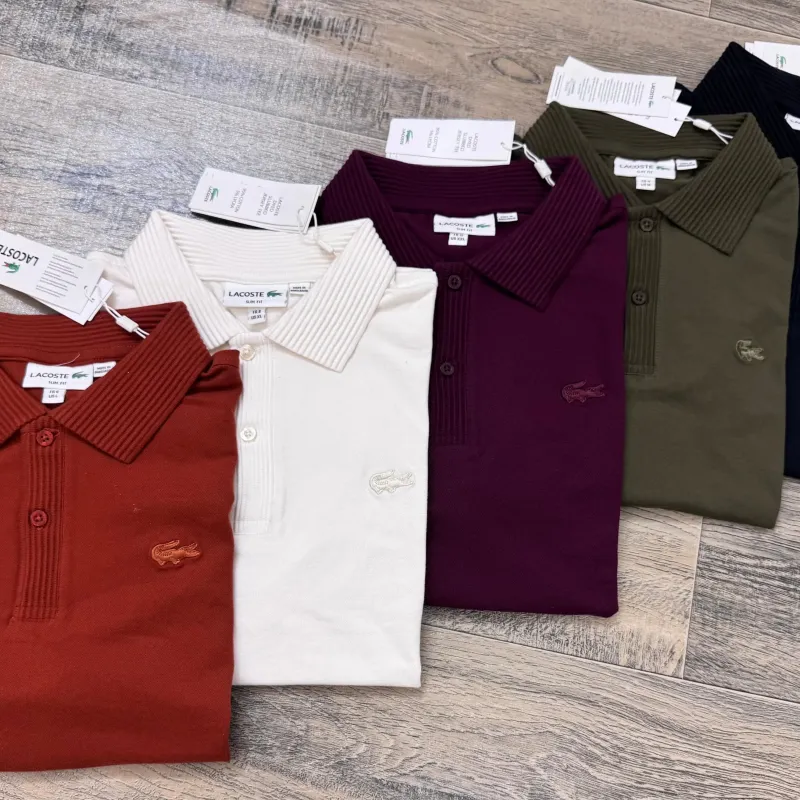 Men's Classic Premium 240+ GSM Cotton-Spandex Polo Shirt — Wholesale Bangladesh