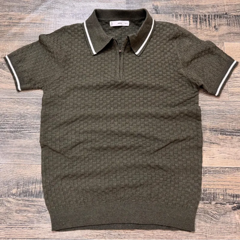 Men's Premium Cotton Sweater Polo Shirt (5 Curated Colours) — Wholesale Bangladesh