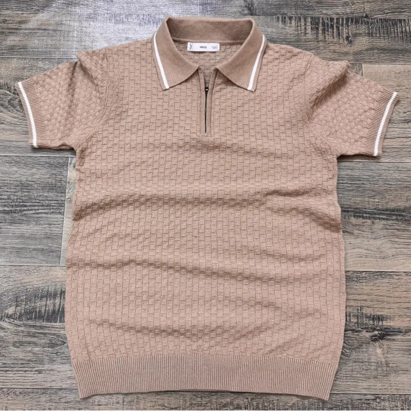 Men's Premium Cotton Sweater Polo Shirt (5 Curated Colours) — Wholesale Bangladesh