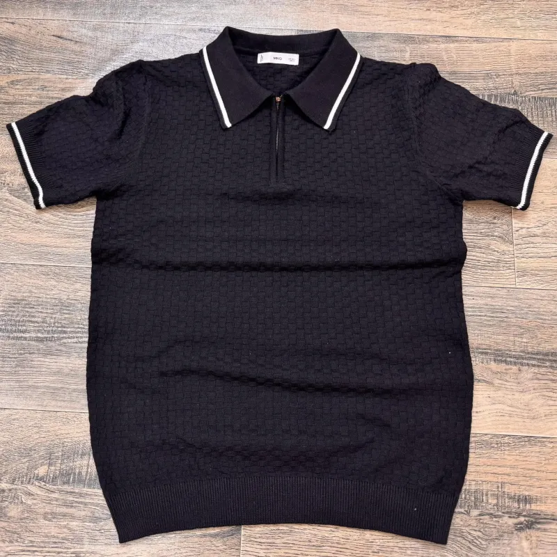 Men's Premium Cotton Sweater Polo Shirt (5 Curated Colours) — Wholesale Bangladesh