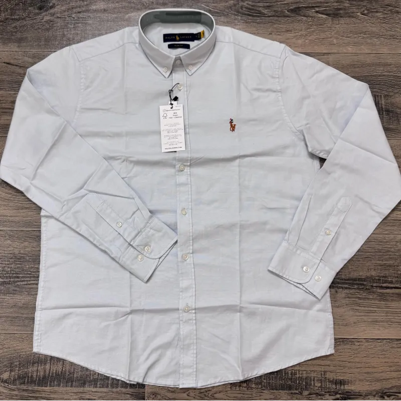 Men's Premium Solid Cotton Oxford Long-Sleeve Shirt (8 Colours) — Wholesale Bangladesh Men's Premium Solid Cotton Oxford Long-Sleeve Shirt (8 Colours) — Wholesale Bangladesh