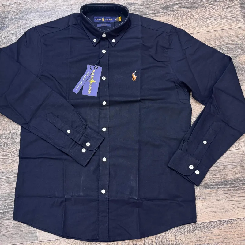 Men's Premium Solid Cotton Oxford Long-Sleeve Shirt (8 Colours) — Wholesale Bangladesh Men's Premium Solid Cotton Oxford Long-Sleeve Shirt (8 Colours) — Wholesale Bangladesh