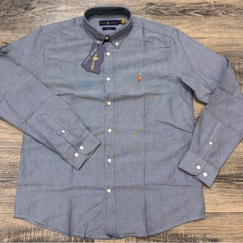 Men's Premium Solid Cotton Oxford Long-Sleeve Shirt (8 Colours) — Wholesale Bangladesh Men's Premium Solid Cotton Oxford Long-Sleeve Shirt (8 Colours) — Wholesale Bangladesh