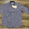 Men's Premium Long-Sleeve Striped Remi Cotton Shirt (11 Colours) — Wholesale Bangladesh