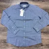 Men's Premium Long-Sleeve Striped Remi Cotton Shirt (11 Colours) — Wholesale Bangladesh