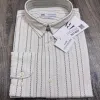 Men's Premium Long-Sleeve Striped Remi Cotton Shirt (11 Colours) — Wholesale Bangladesh