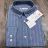 Men's Premium Long-Sleeve Striped Remi Cotton Shirt (11 Colours) — Wholesale Bangladesh