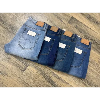 Men's Premium Classic Boot Cut Cotton Jeans (Sizes 30-40, 4 Washes) — Wholesale Bangladesh