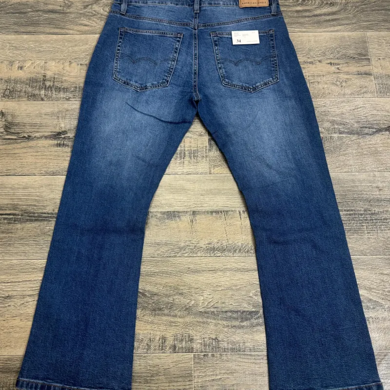 Men's Premium Classic Boot Cut Cotton Jeans (Sizes 30-40, 4 Washes) — Wholesale Bangladesh