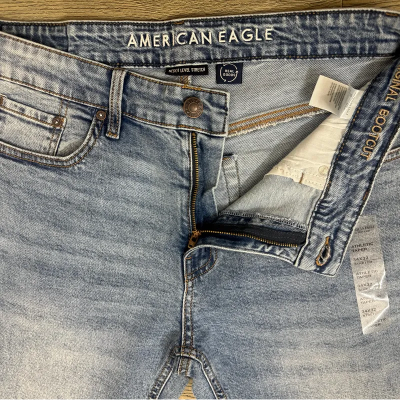 Men's Premium Classic Boot Cut Cotton Jeans (Sizes 30-40, 4 Washes) — Wholesale Bangladesh