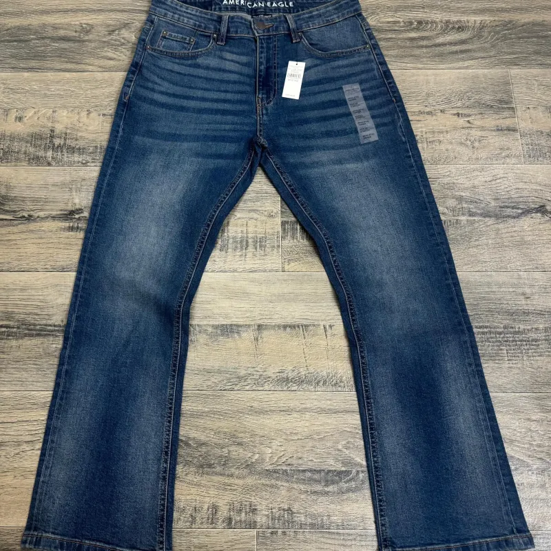 Men's Premium Classic Boot Cut Cotton Jeans (Sizes 30-40, 4 Washes) — Wholesale Bangladesh