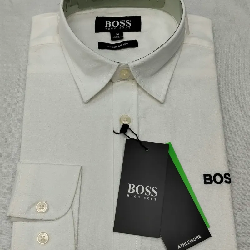Men's Premium Heavyweight Solid Oxford Cotton Long-Sleeve Shirt — Wholesale Bangladesh