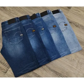 Men's Premium 5-Wash Classic Straight Leg Denim Jeans (Sizes 30-40) — Wholesale Bangladesh