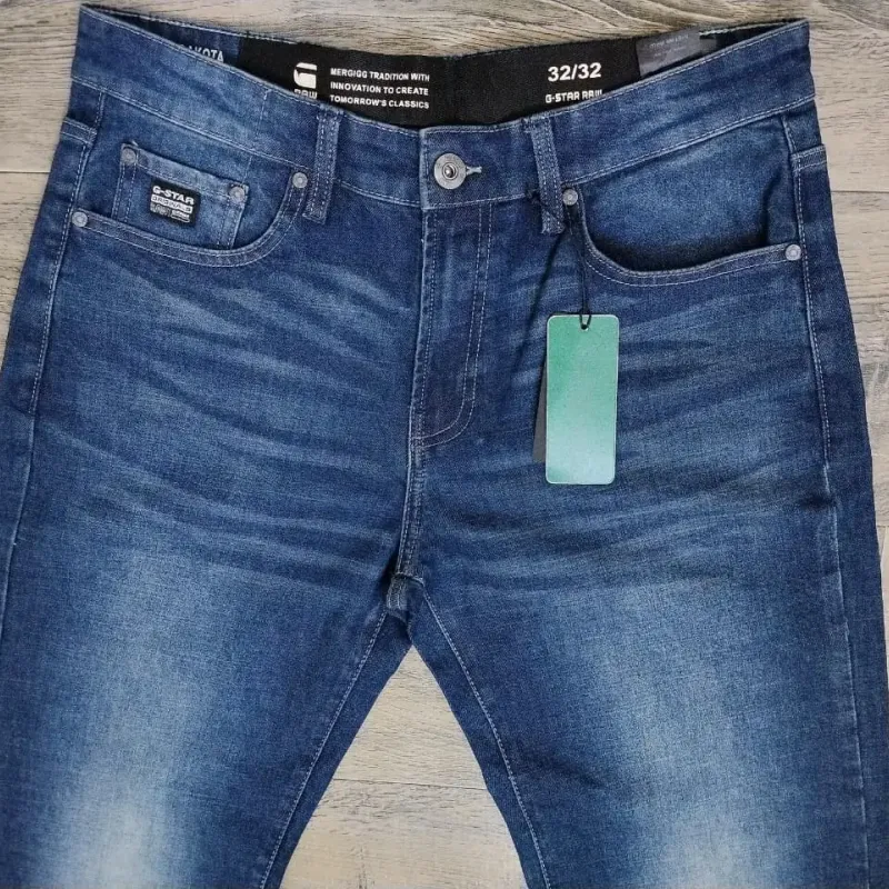 Men's Premium 5-Wash Classic Straight Leg Denim Jeans (Sizes 30-40) — Wholesale Bangladesh