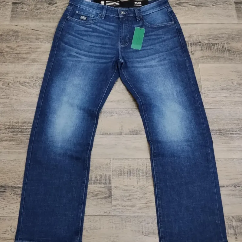 Men's Premium 5-Wash Classic Straight Leg Denim Jeans (Sizes 30-40) — Wholesale Bangladesh