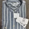 Men's Premium Heavyweight Long-Sleeve Striped Remi Cotton Shirt — Wholesale Bangladesh
