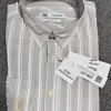 Men's Premium Heavyweight Long-Sleeve Striped Remi Cotton Shirt — Wholesale Bangladesh