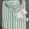 Men's Premium Heavyweight Long-Sleeve Striped Remi Cotton Shirt — Wholesale Bangladesh